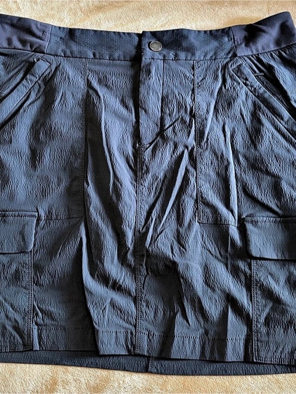 Athleta Chelsea Cargo Skort Gray Large